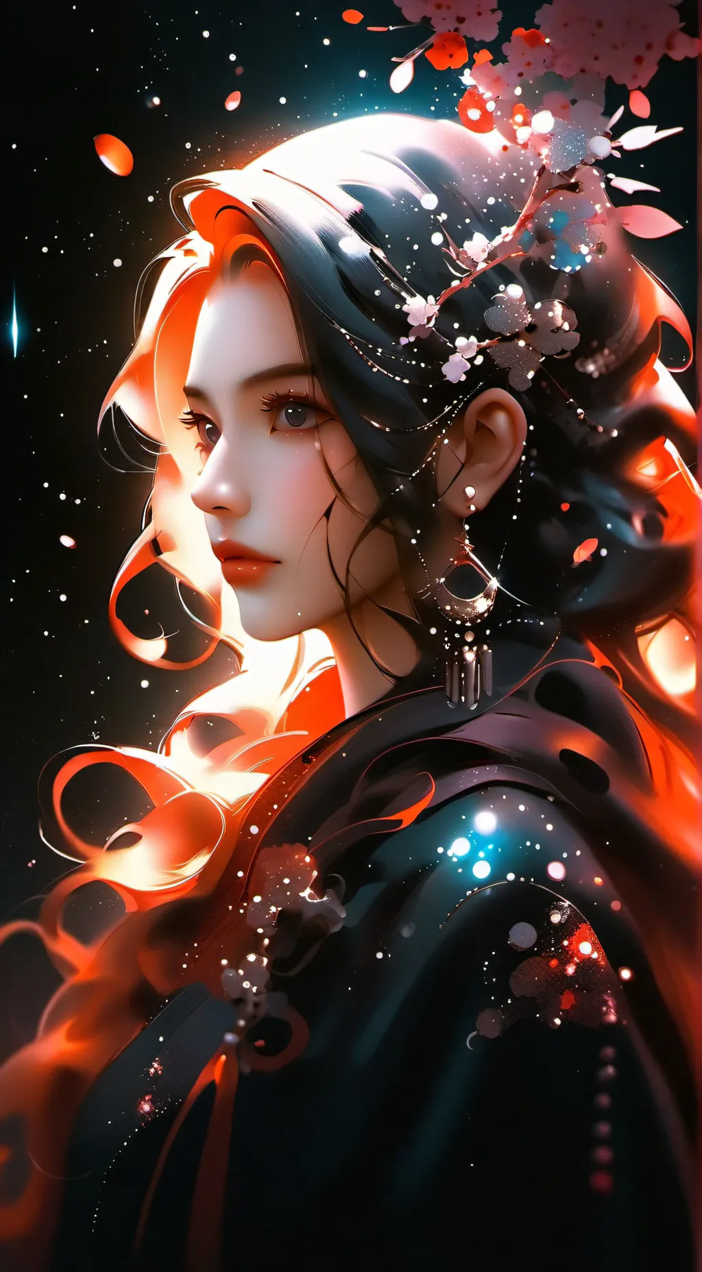 ai character: loveth❤️❤️ background