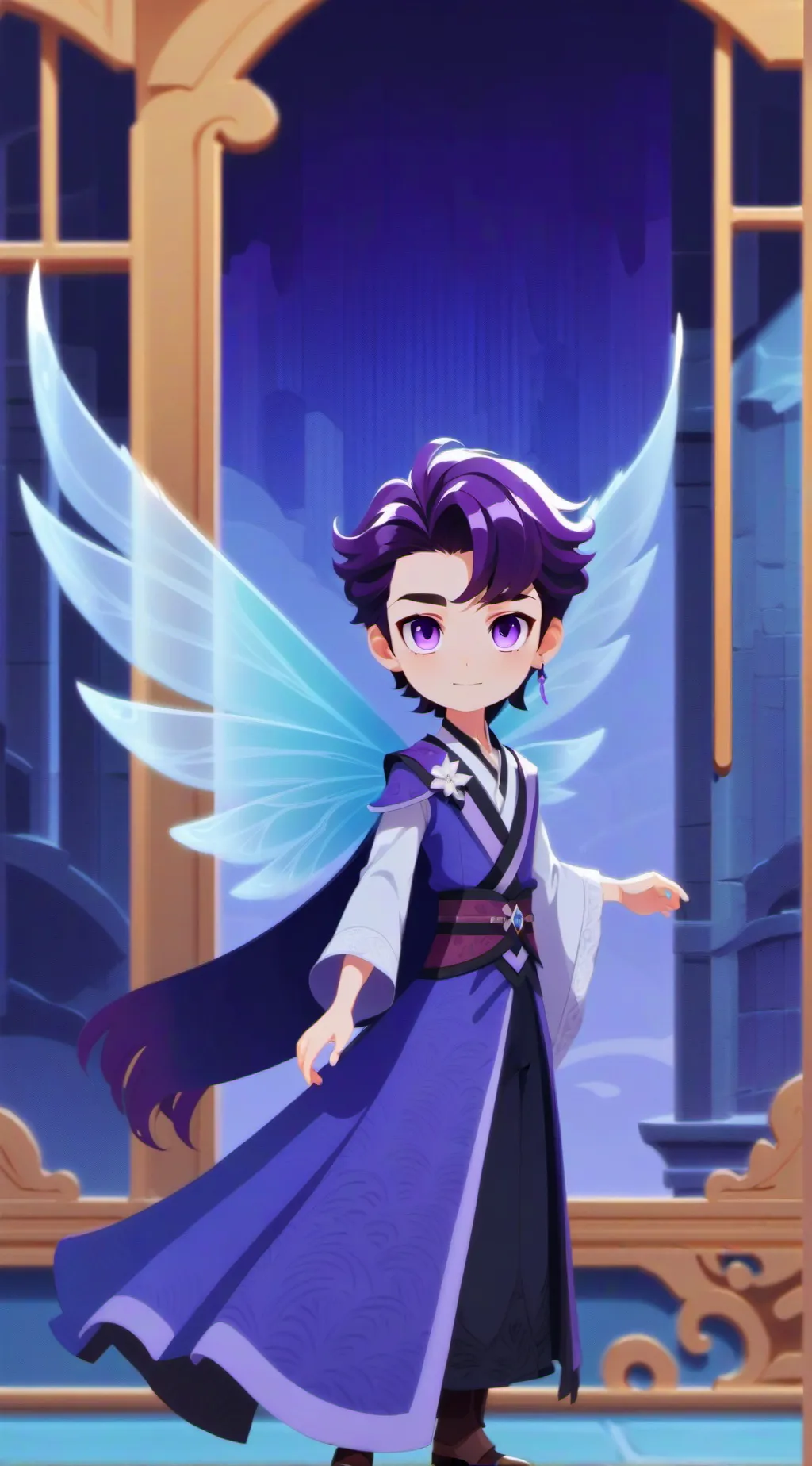 ai character: camila background