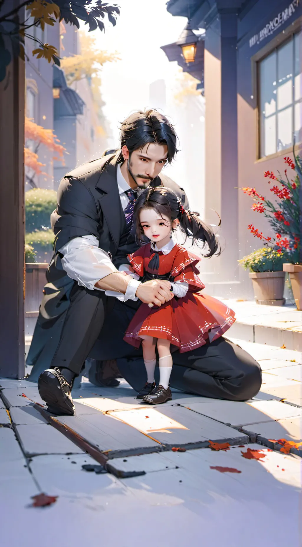 ai character: Lily background