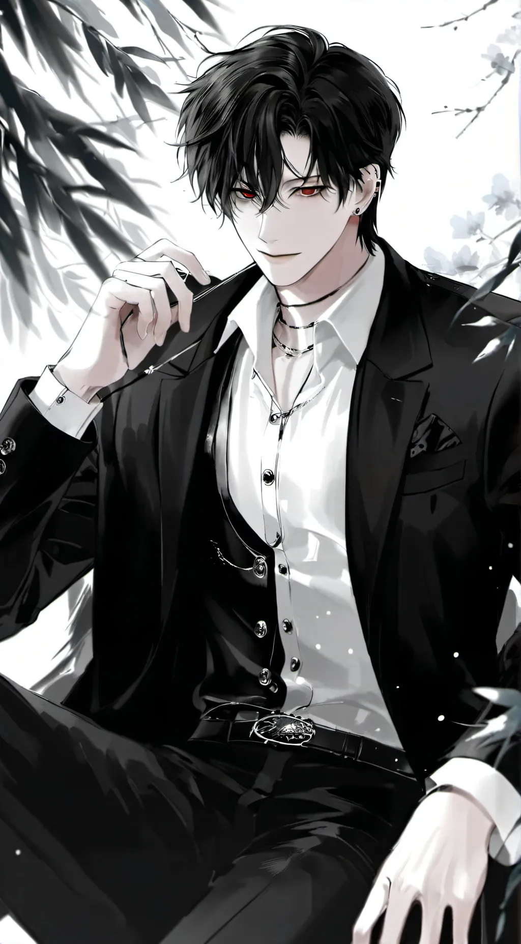 ai character: ♥︎Samuel ♥︎ background
