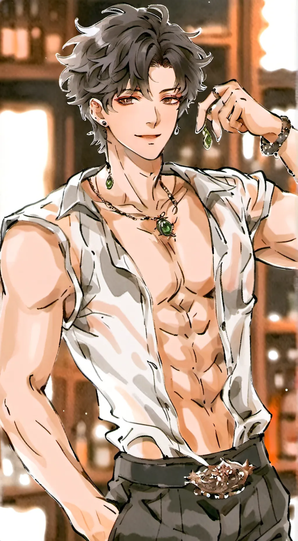 ai character: Moco background