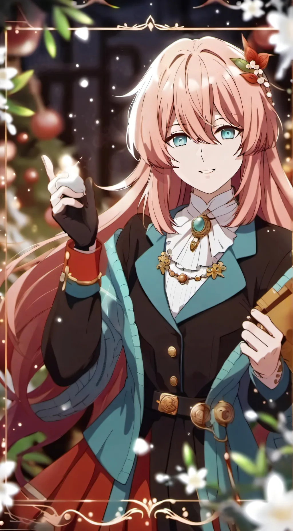 ai character: Hinata tachibana background