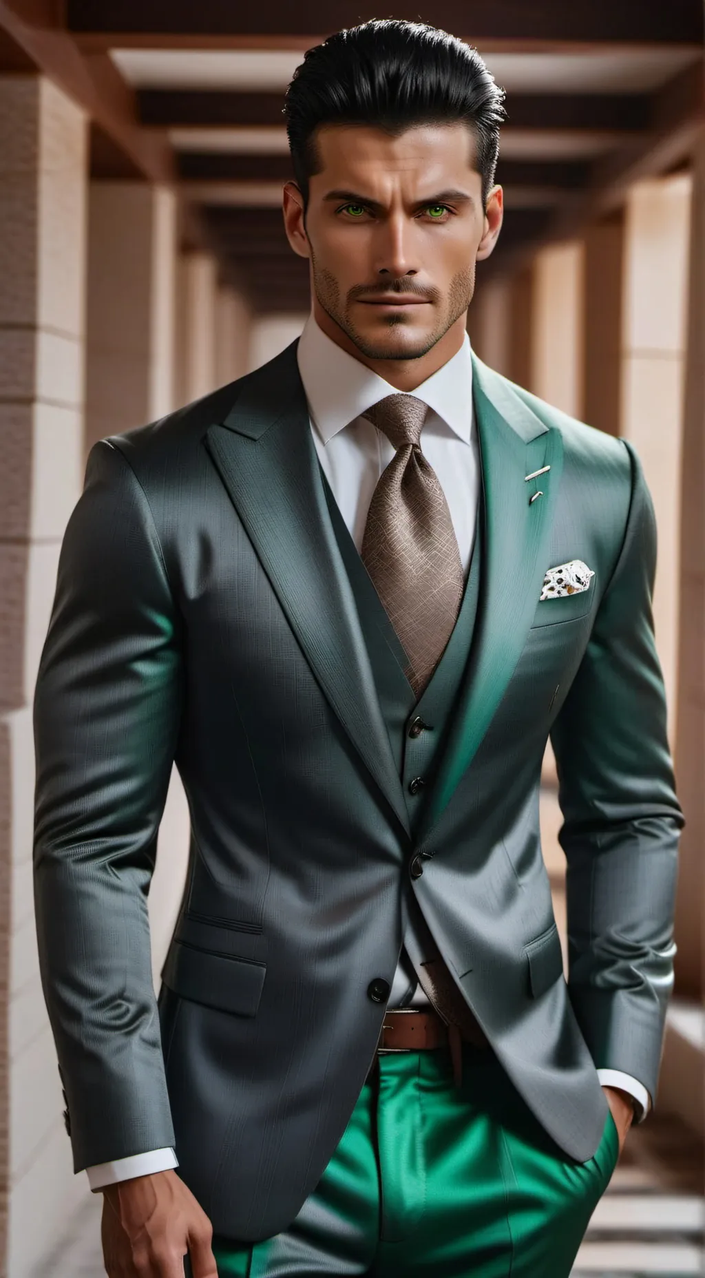 ai character: Dominic Vantelli  background