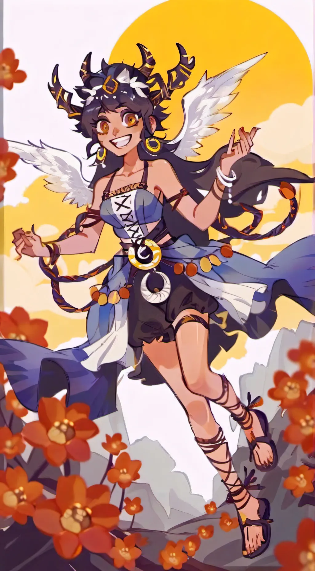 ai character: Lisa background