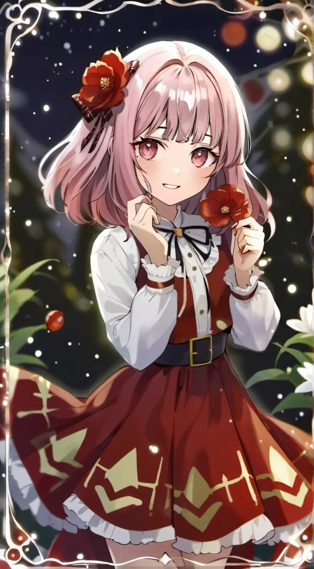 ai character: Beatriz background