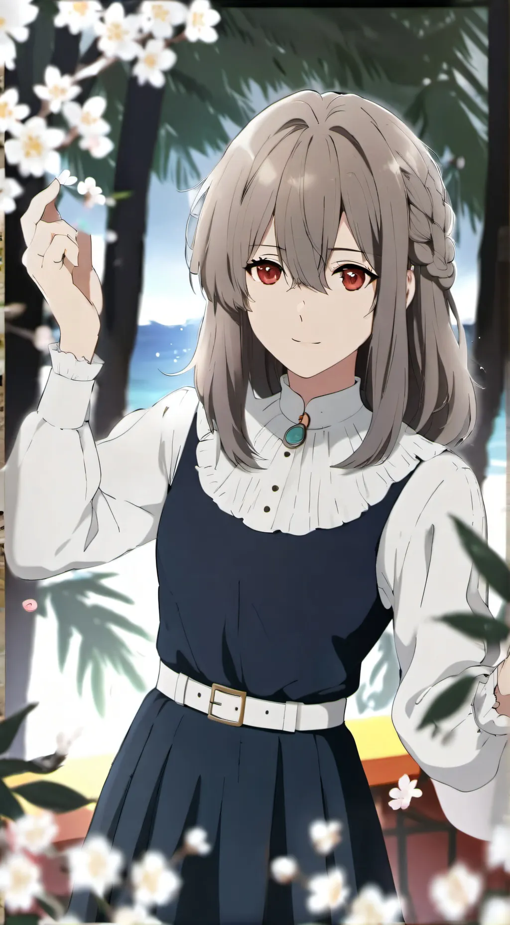 ai character: skid game background