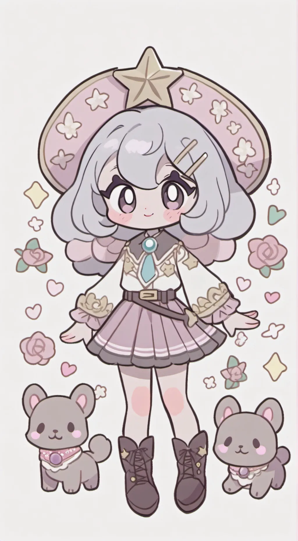 ai character: XD background