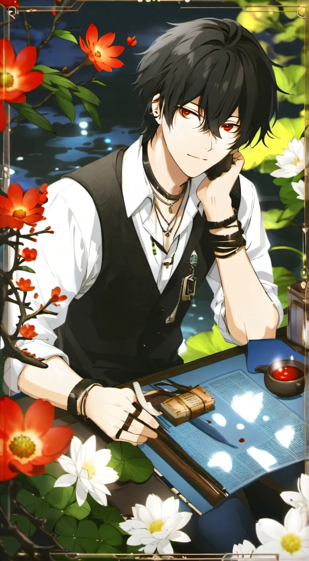 ai character: shidou background