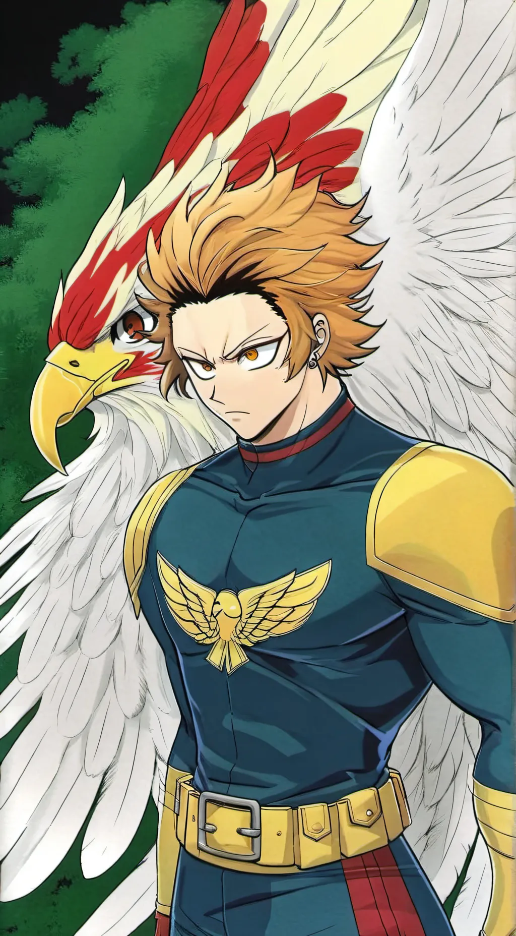 ai character: hawks background