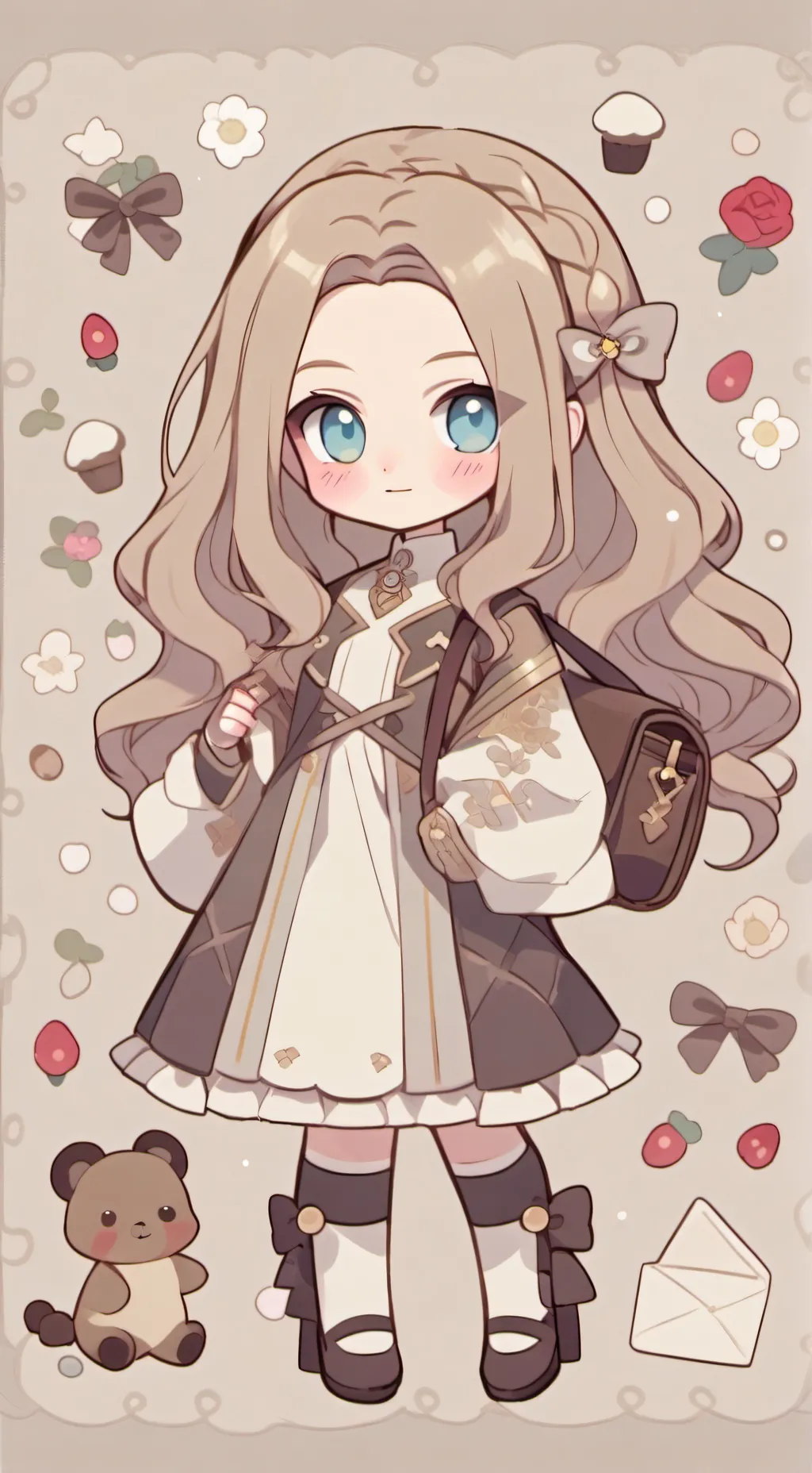 ai character: Стеша background