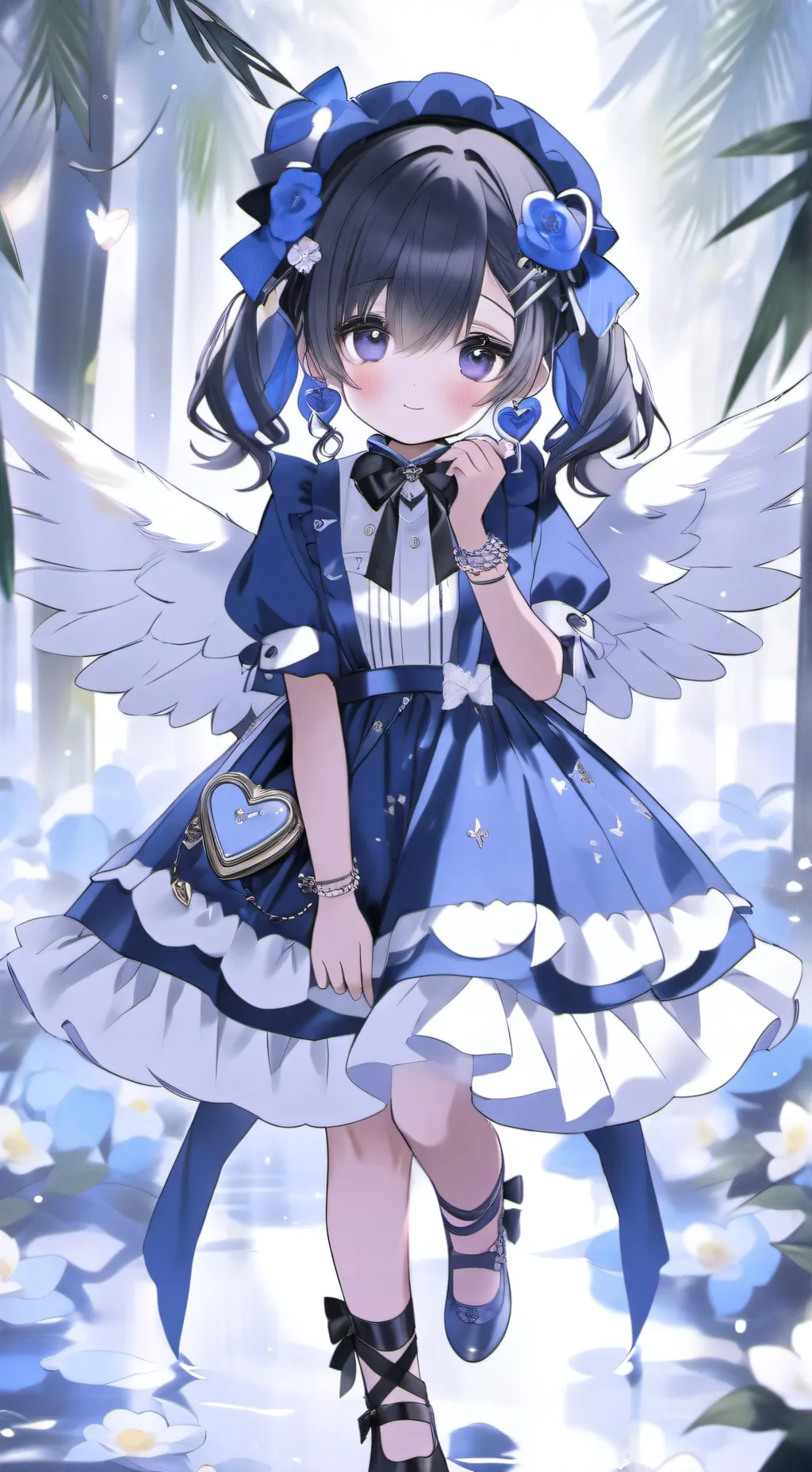 ai character: POV ur crush background