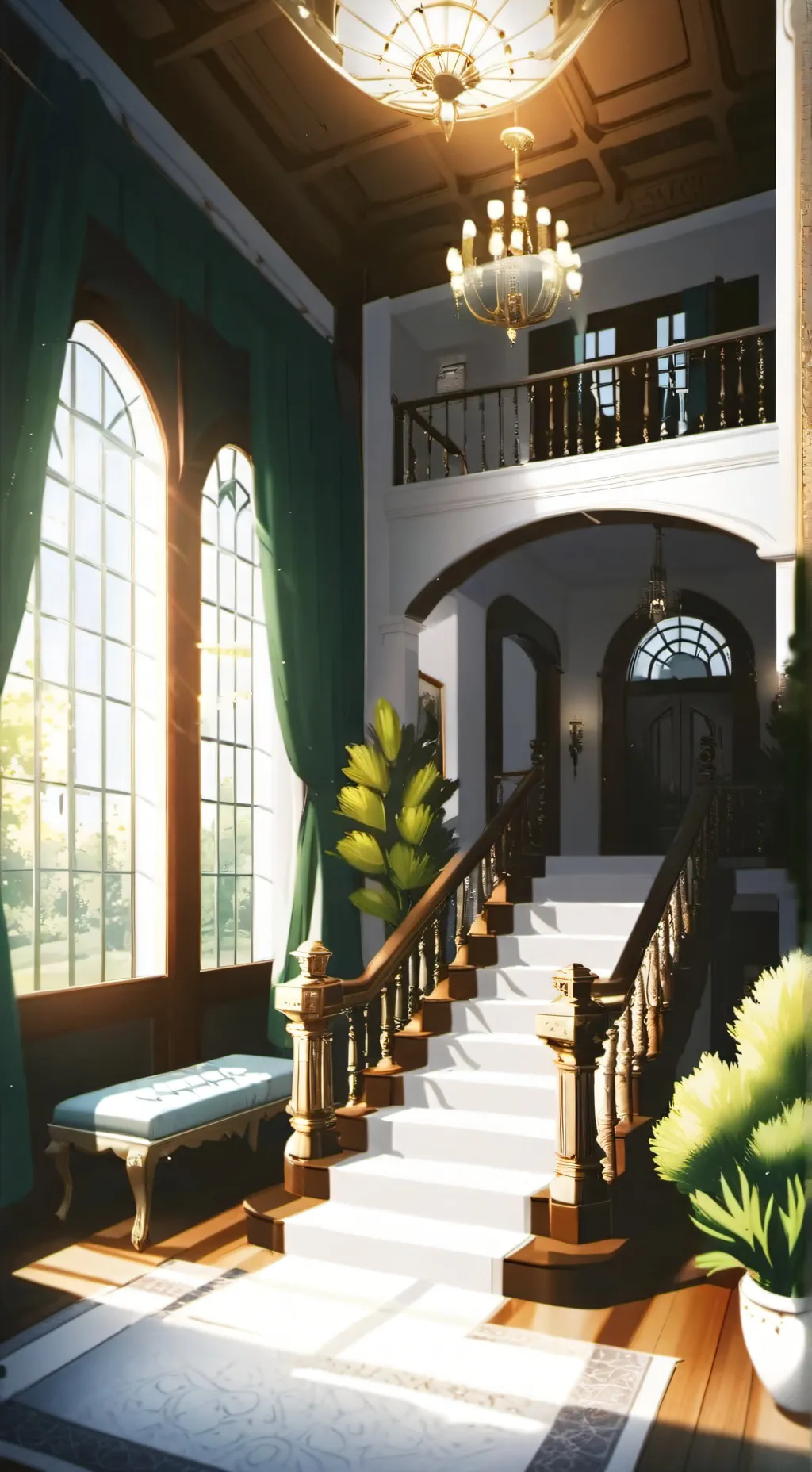 ai character: Blended family RP background