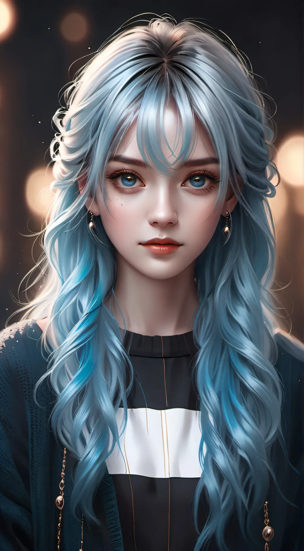 ai character: ANGEL background