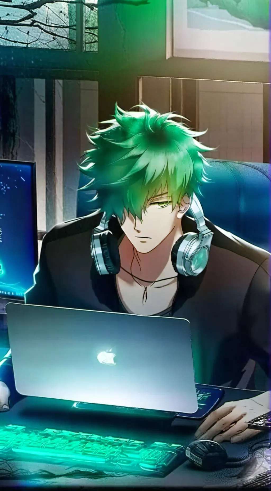 ai character: ян background