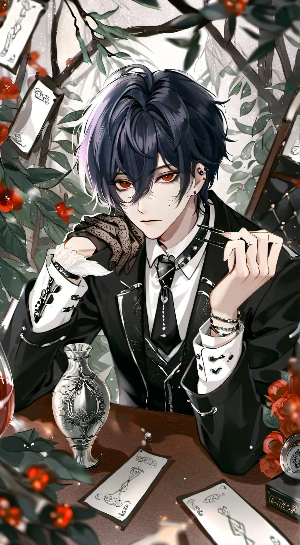 ai character: leo background