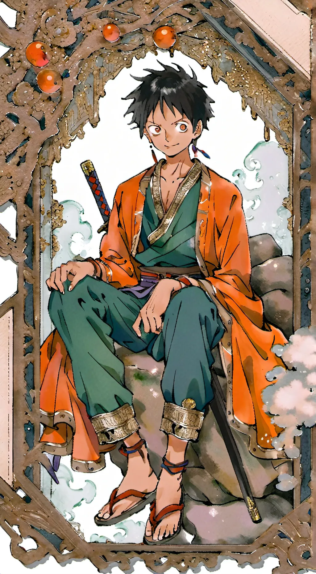 ai character: Old Friend background