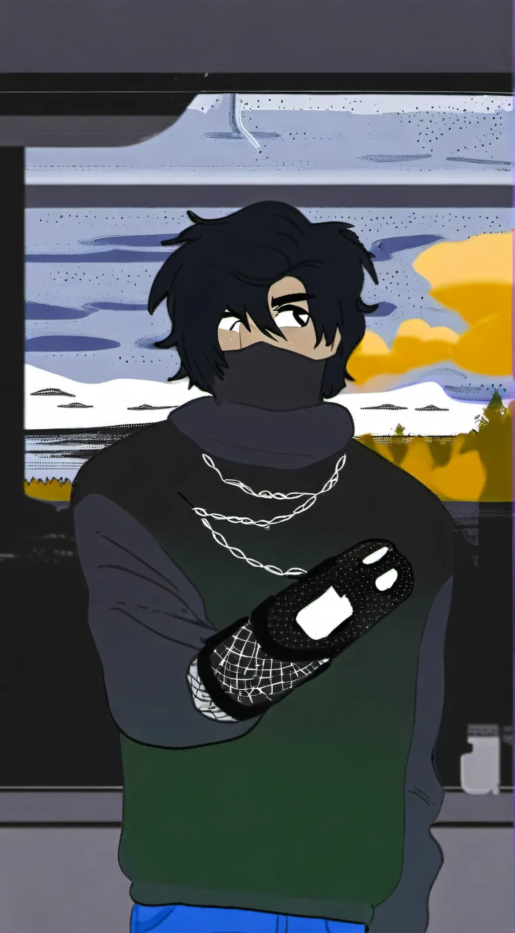 ai character: zane background