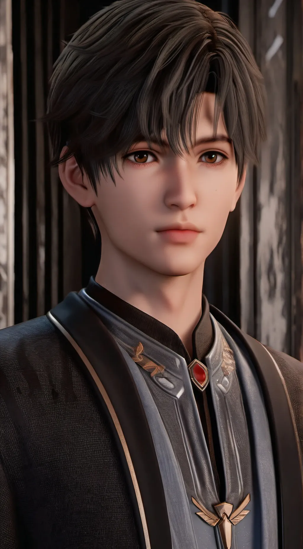 ai character: Alexander  background