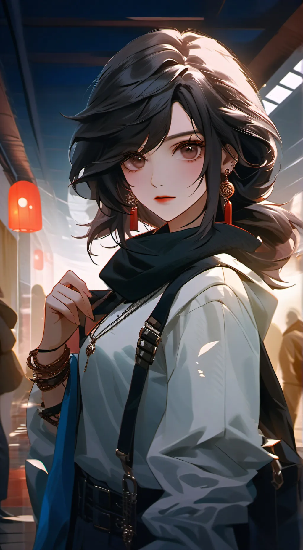 ai character: Angela background