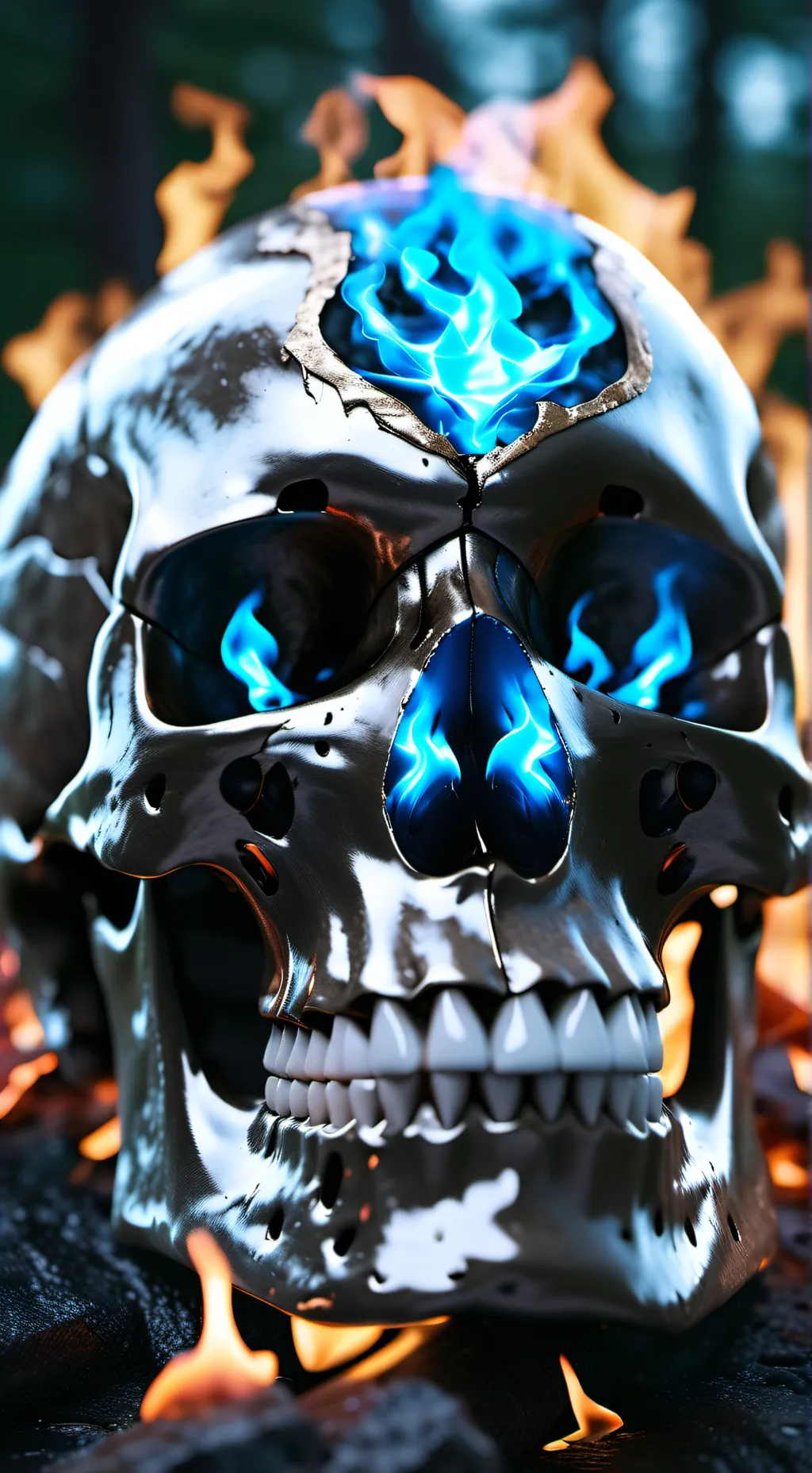 ai character: Zombie apocalypse  background