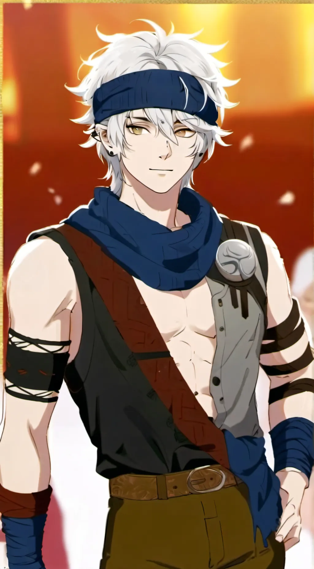 ai character: Woods background
