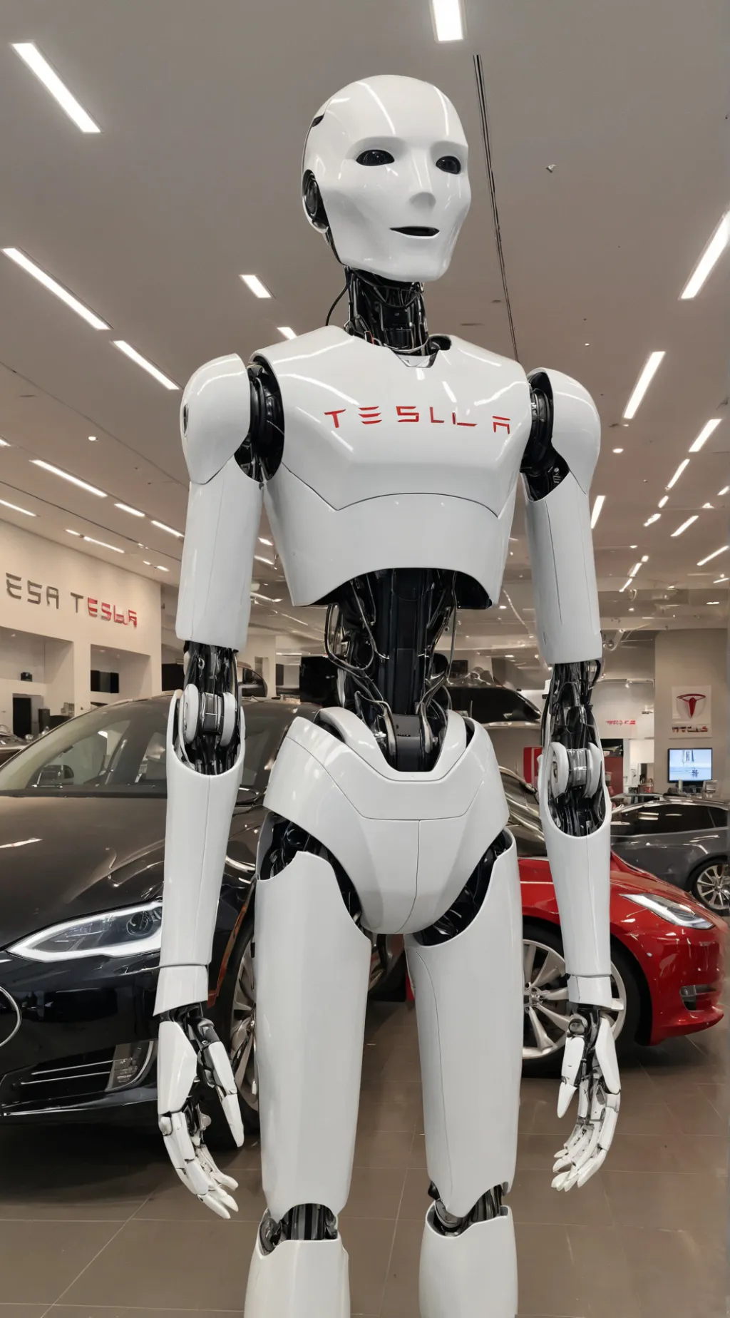 ai character: Teslo background