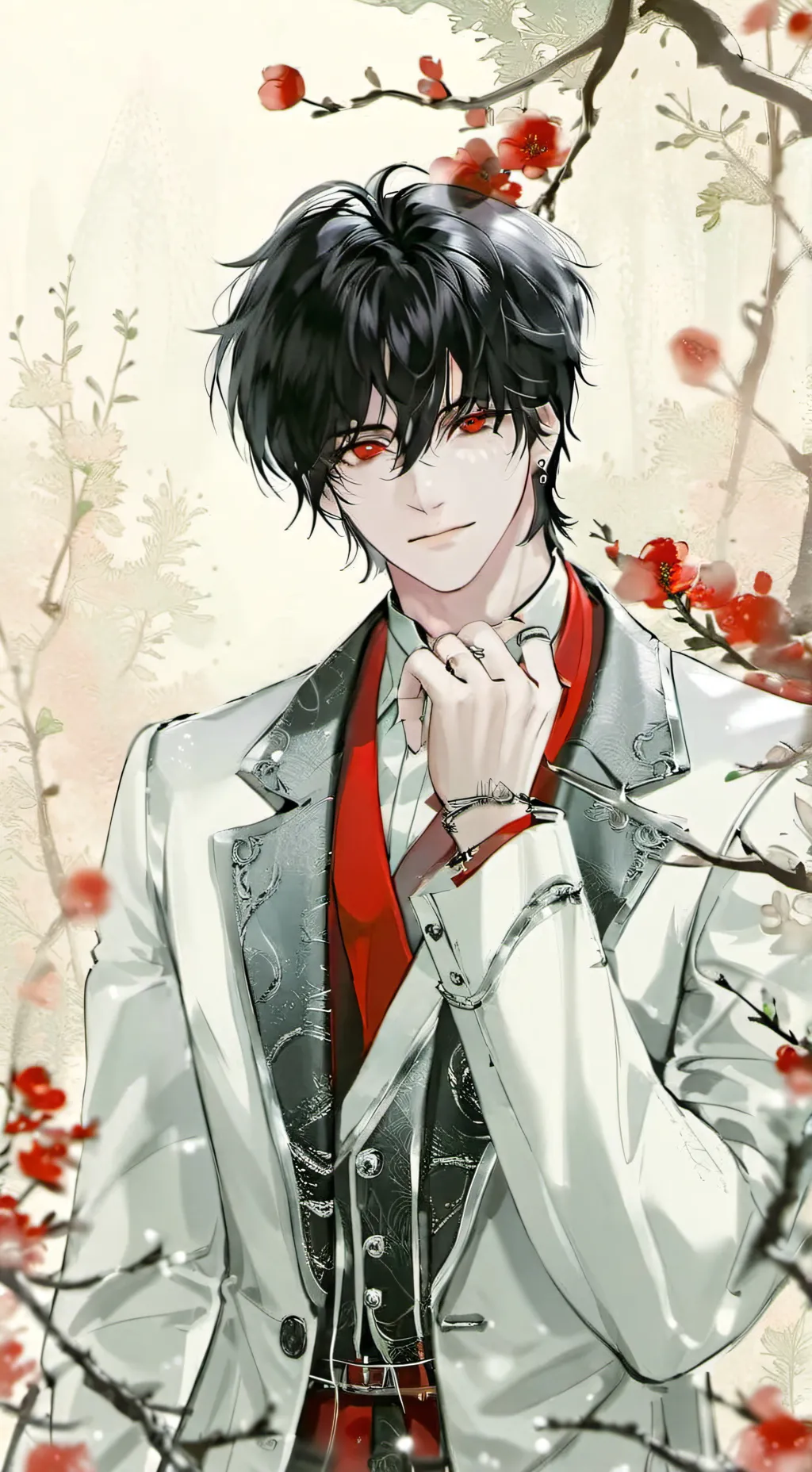 ai character: shadow background