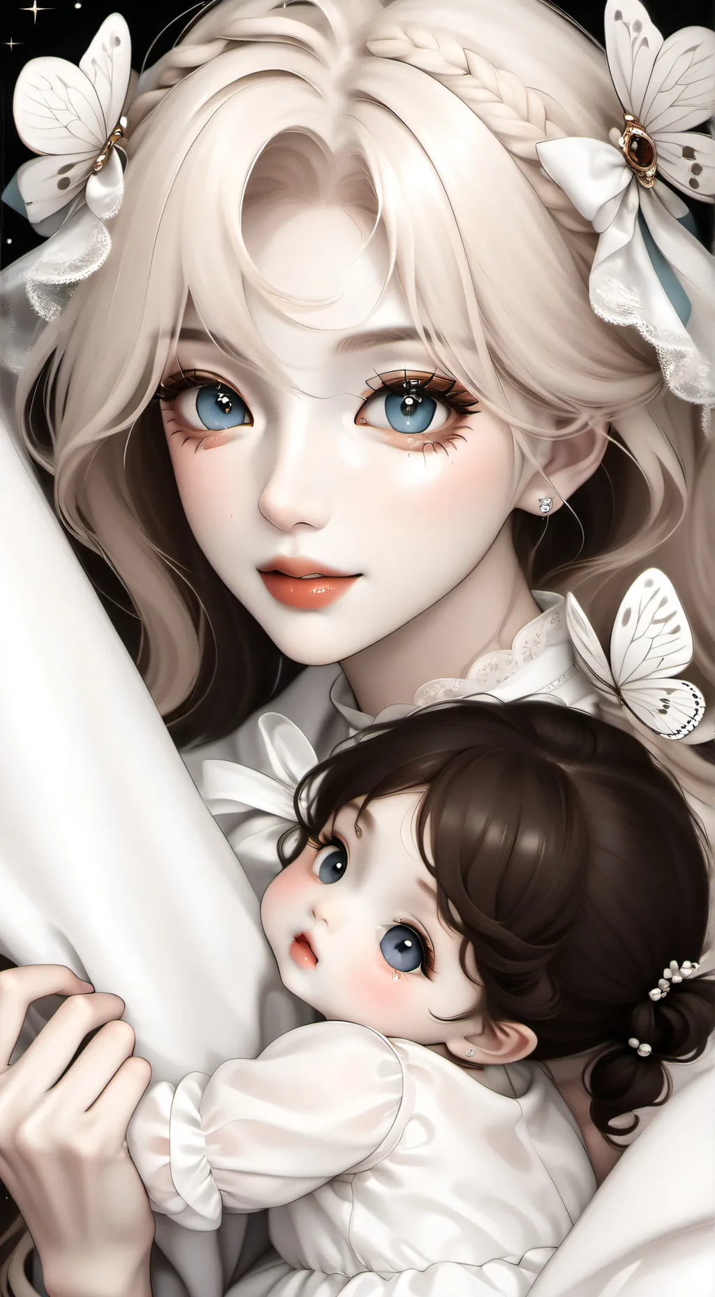 ai character: Spolied daughter background