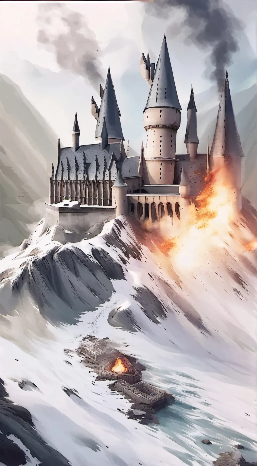 ai character: Hogwarts background