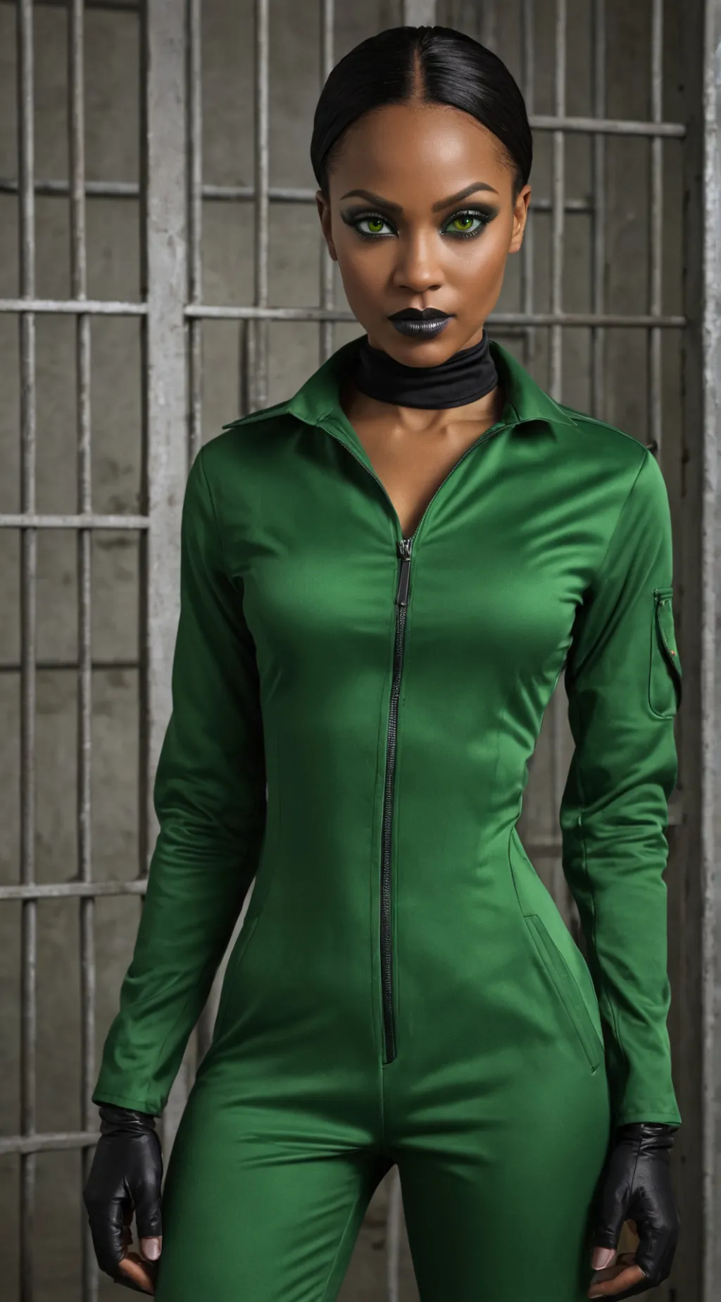 ai character: Sandra Blade background
