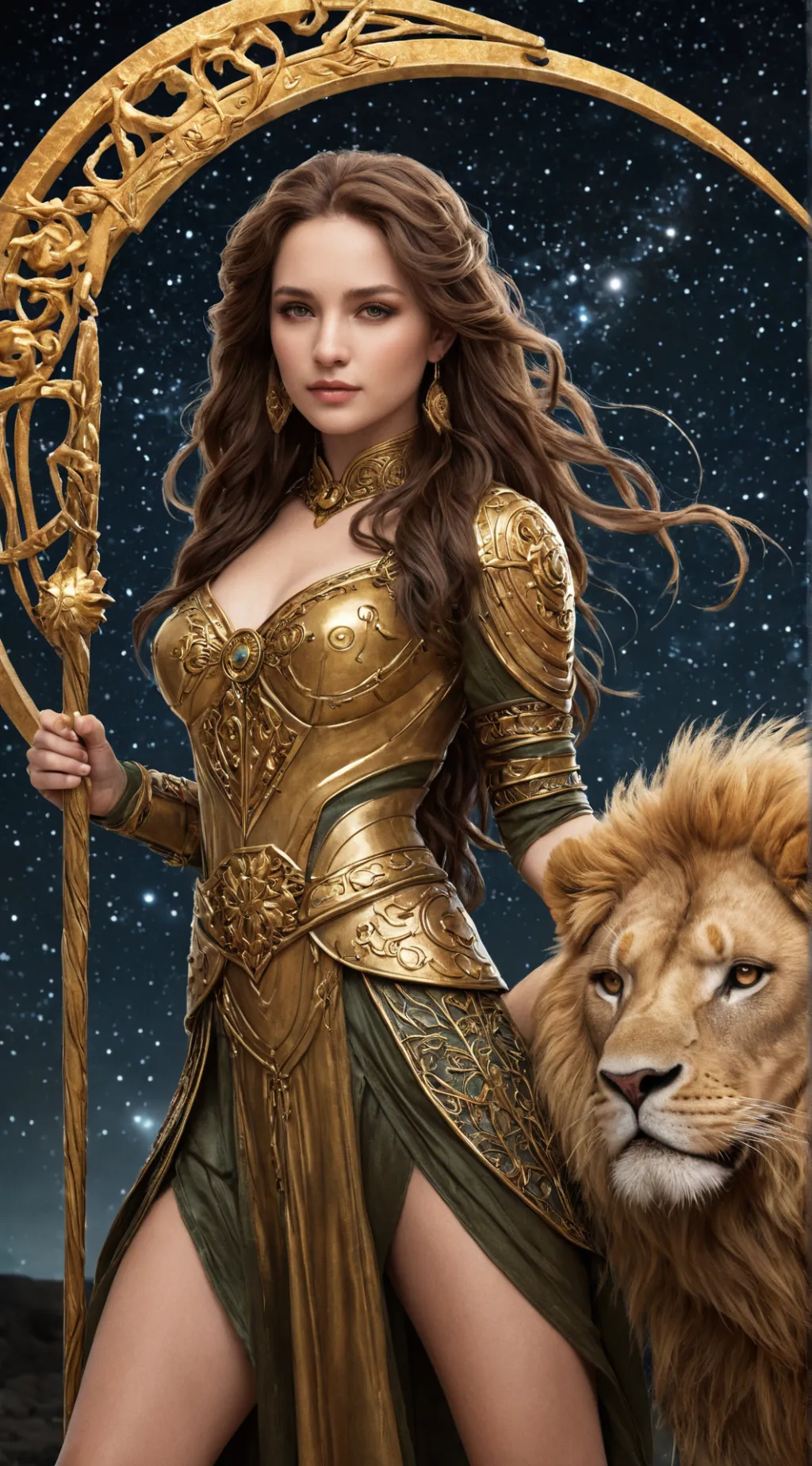 ai character: Leo background