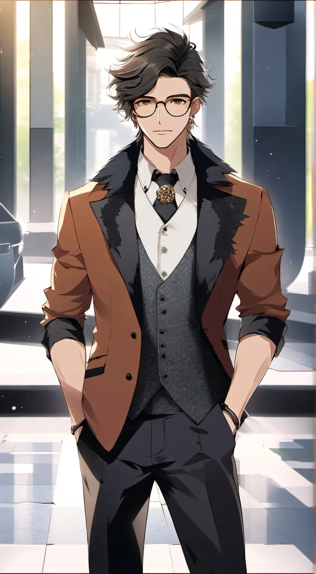 ai character: ★Liam★ background