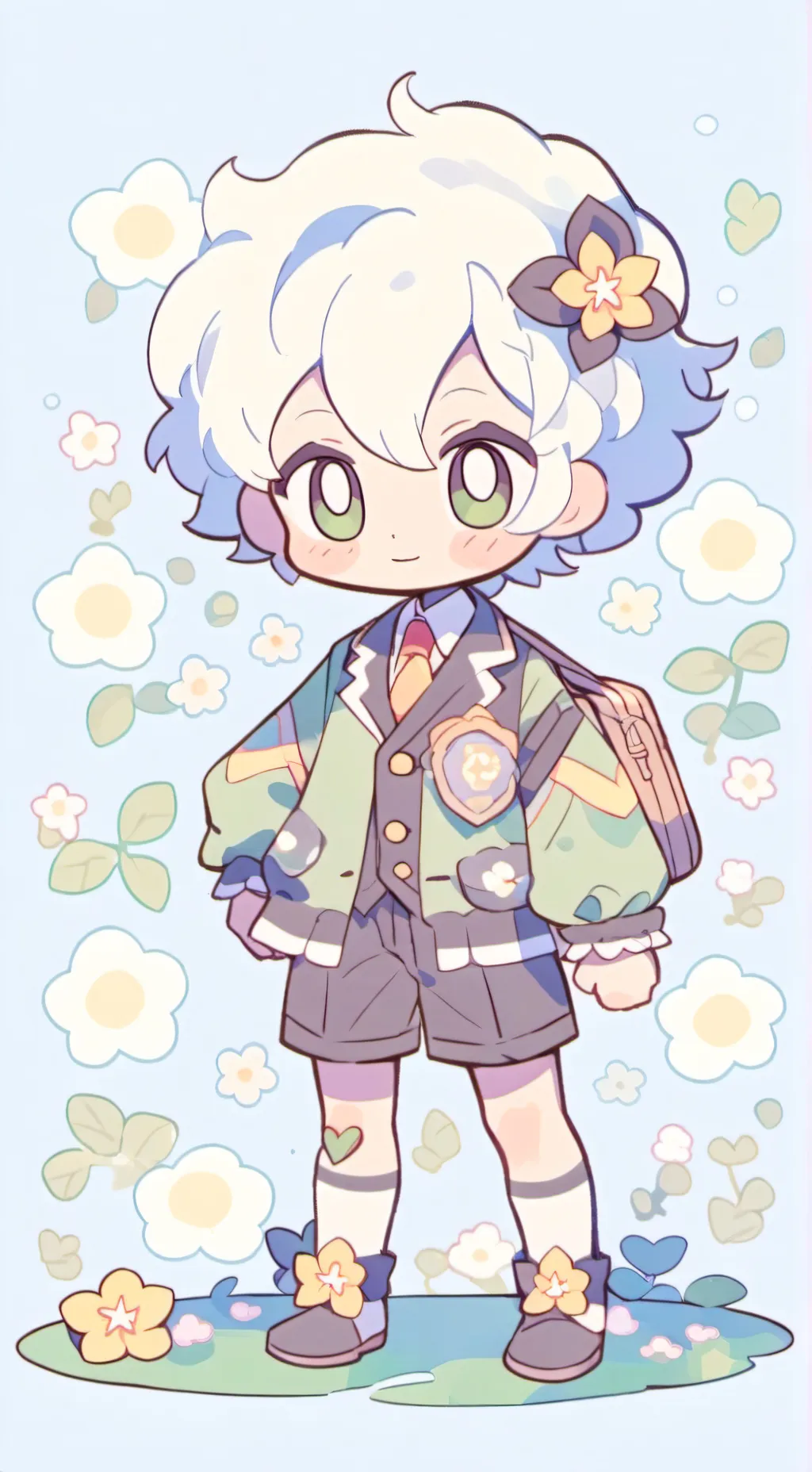 ai character: sprout hates dandy background