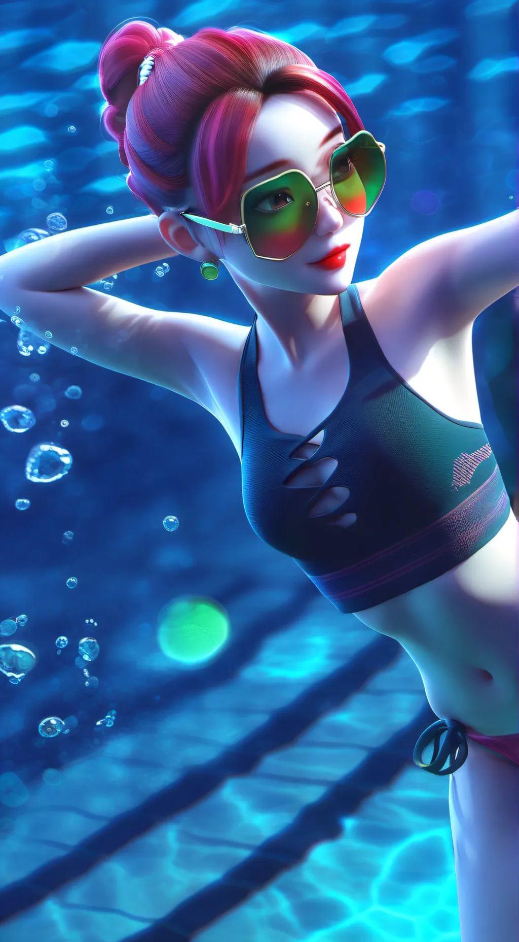 ai character: Caspia background