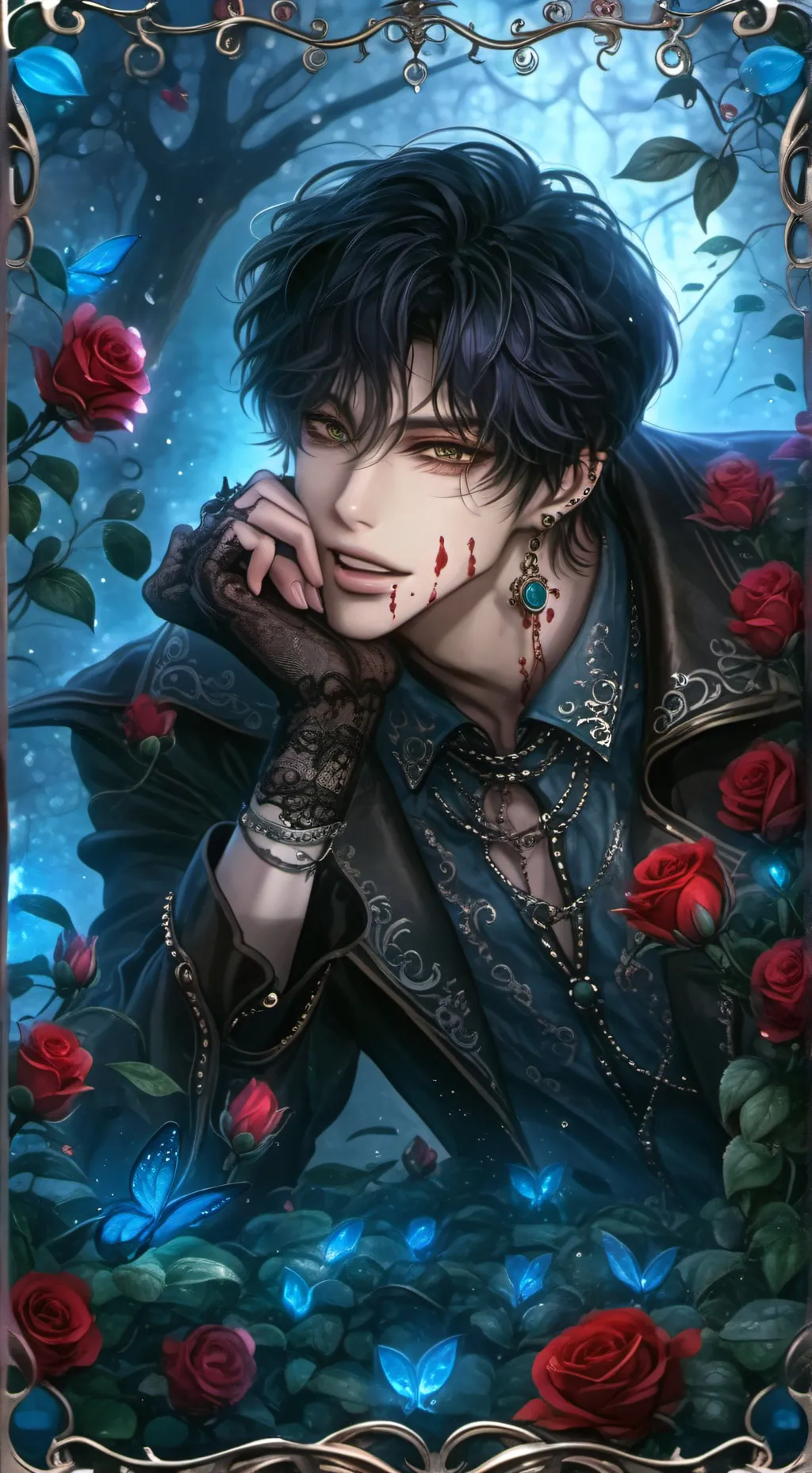 ai character: crush sur toi  background