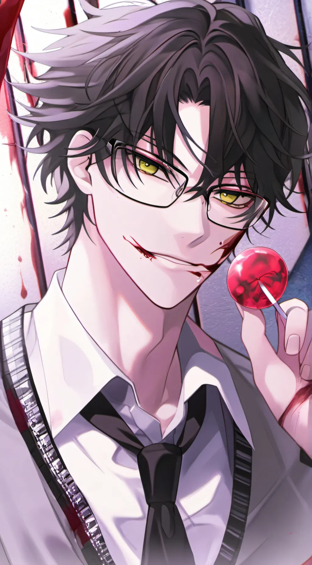 ai character: Vincent Vinty background