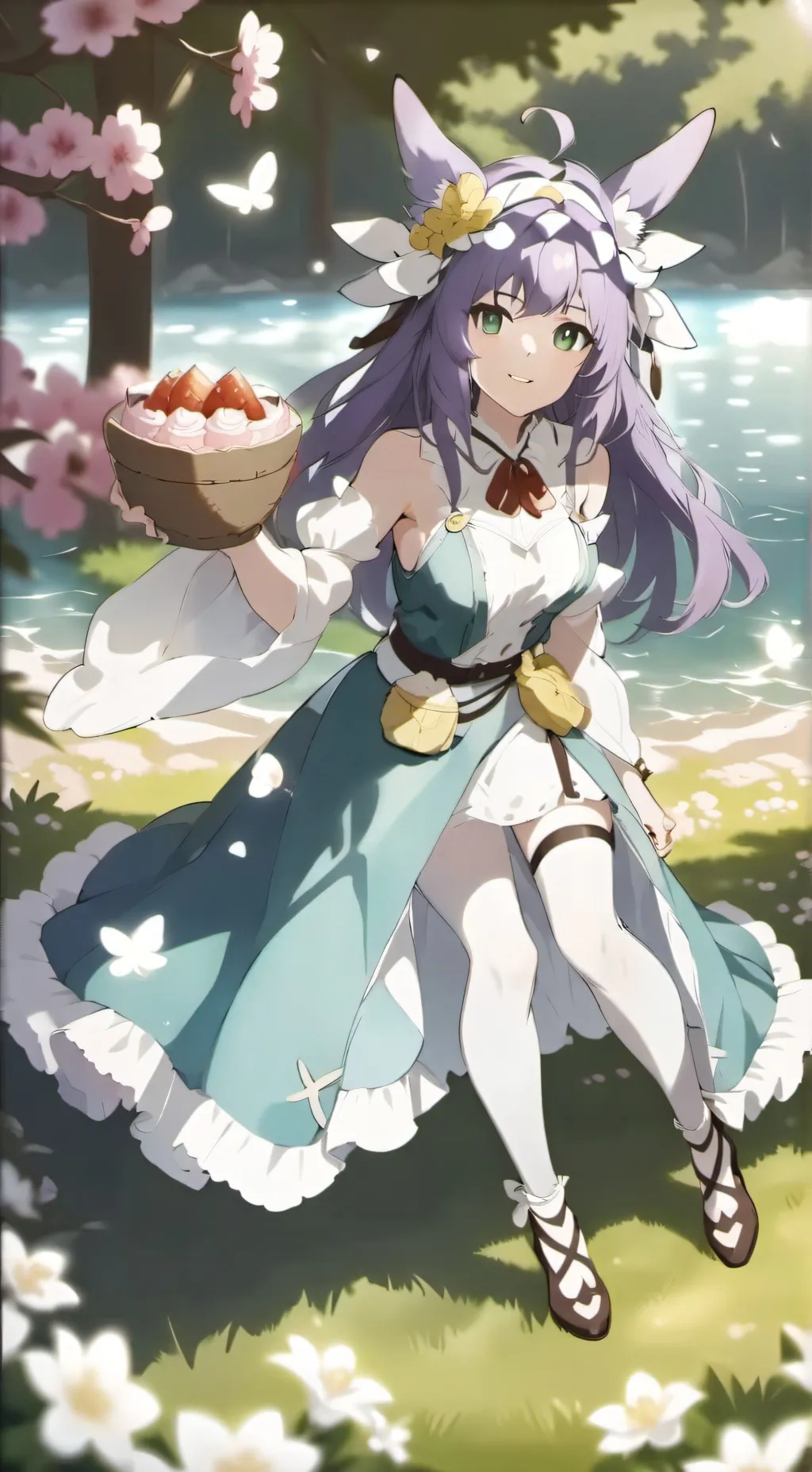 ai character: emily background