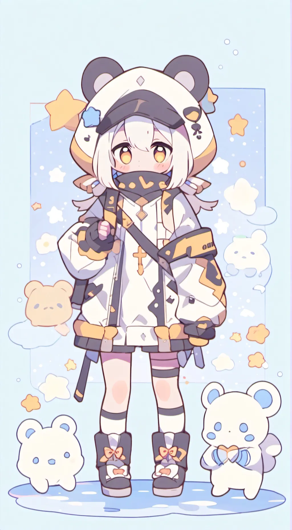 ai character: Shinkami background