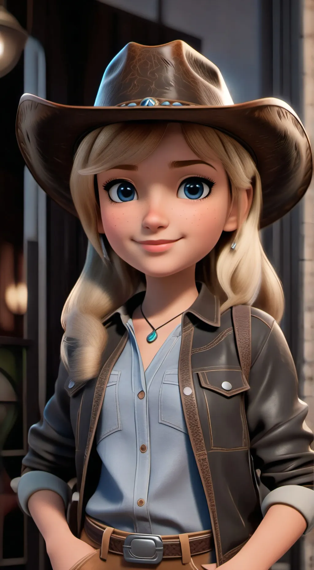 ai character: Mari background