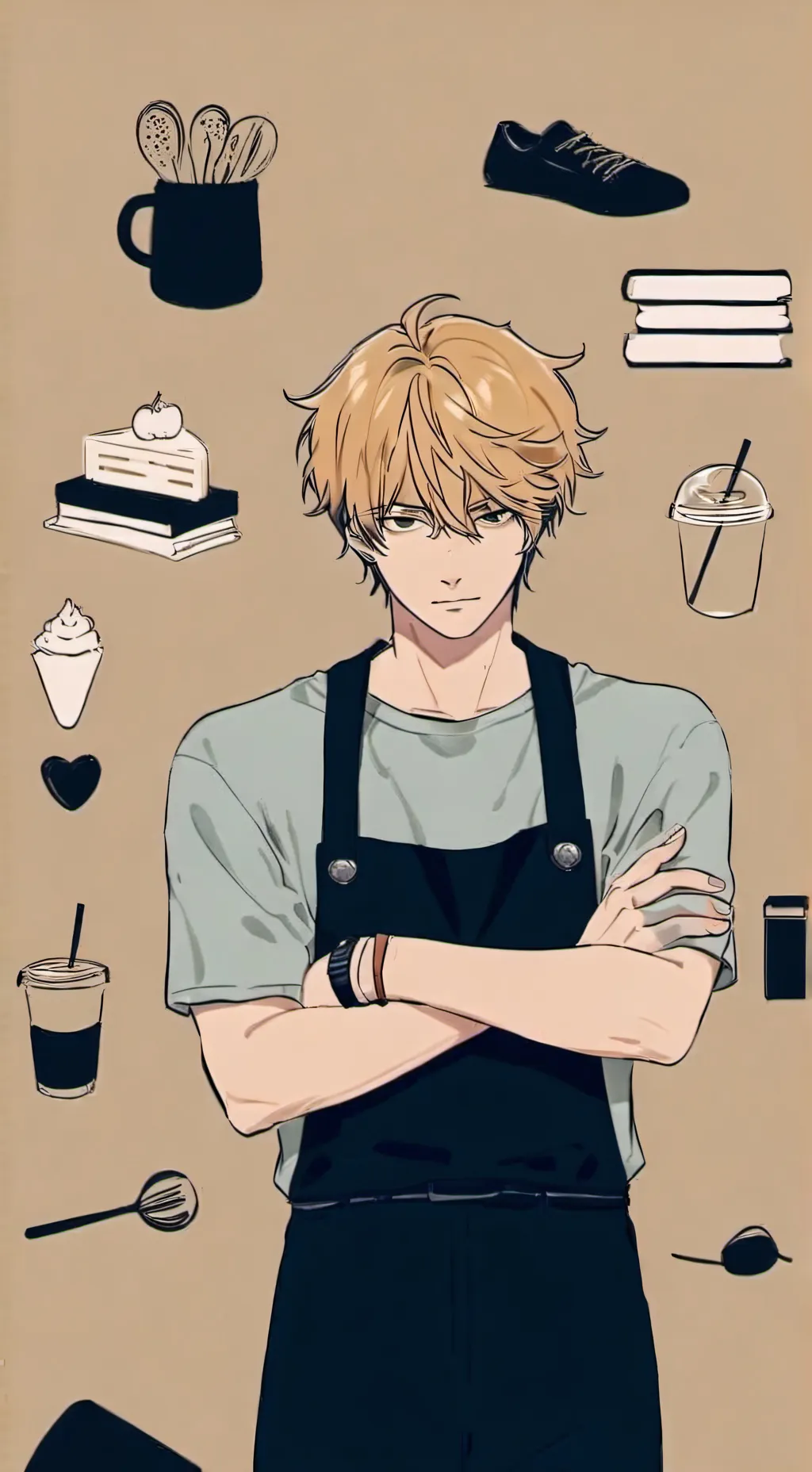 ai character: Lucas  background