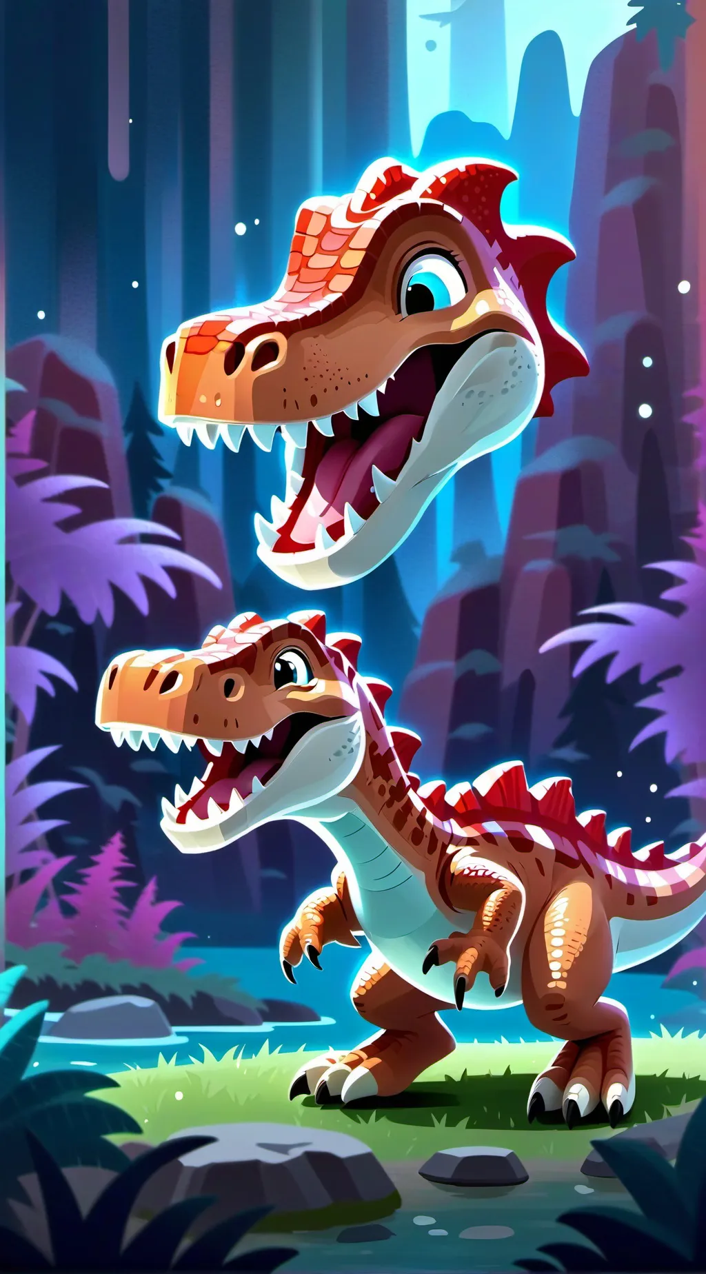 ai character: isla nublar background