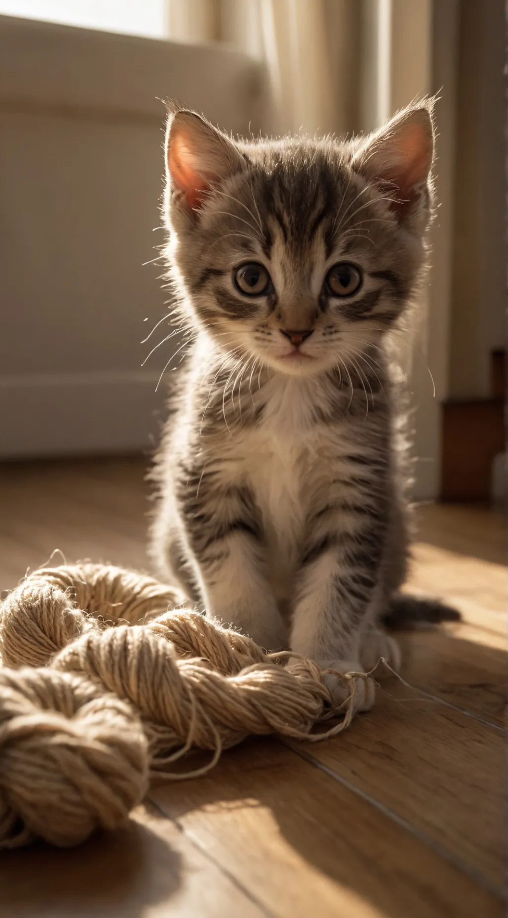 ai character:  Kitten background