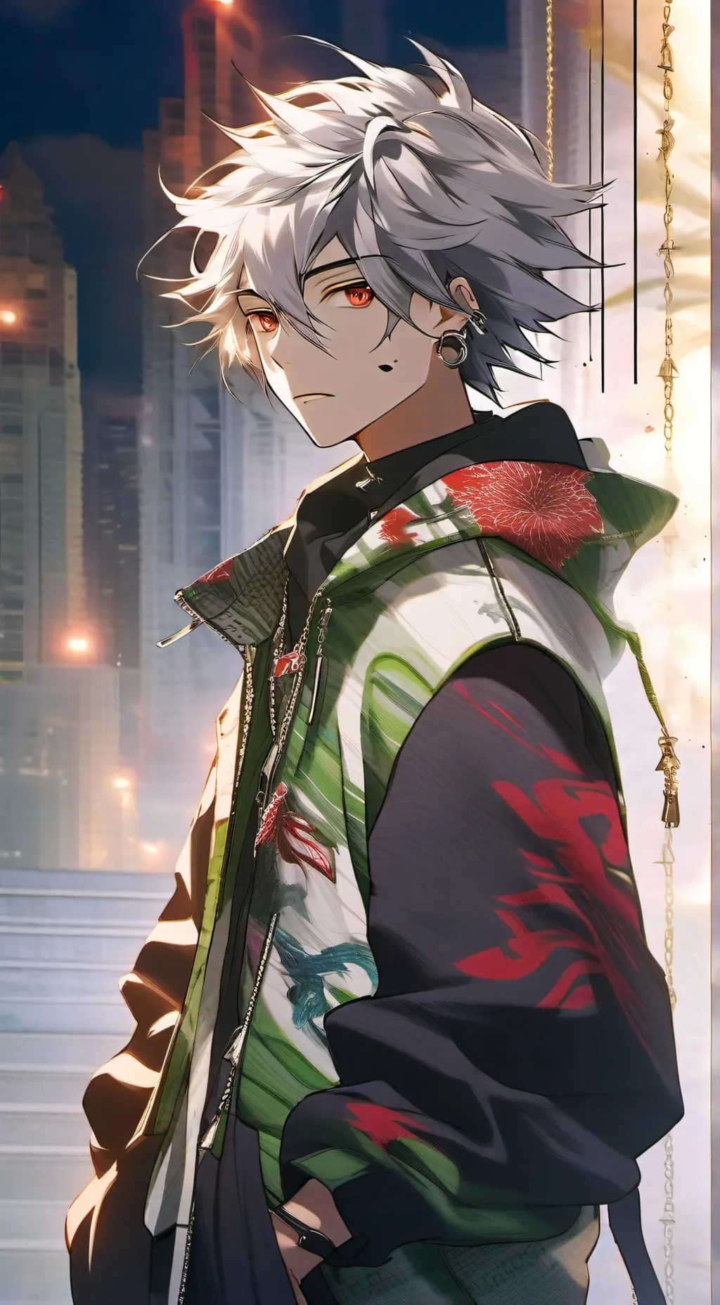 ai character: Kenzo background