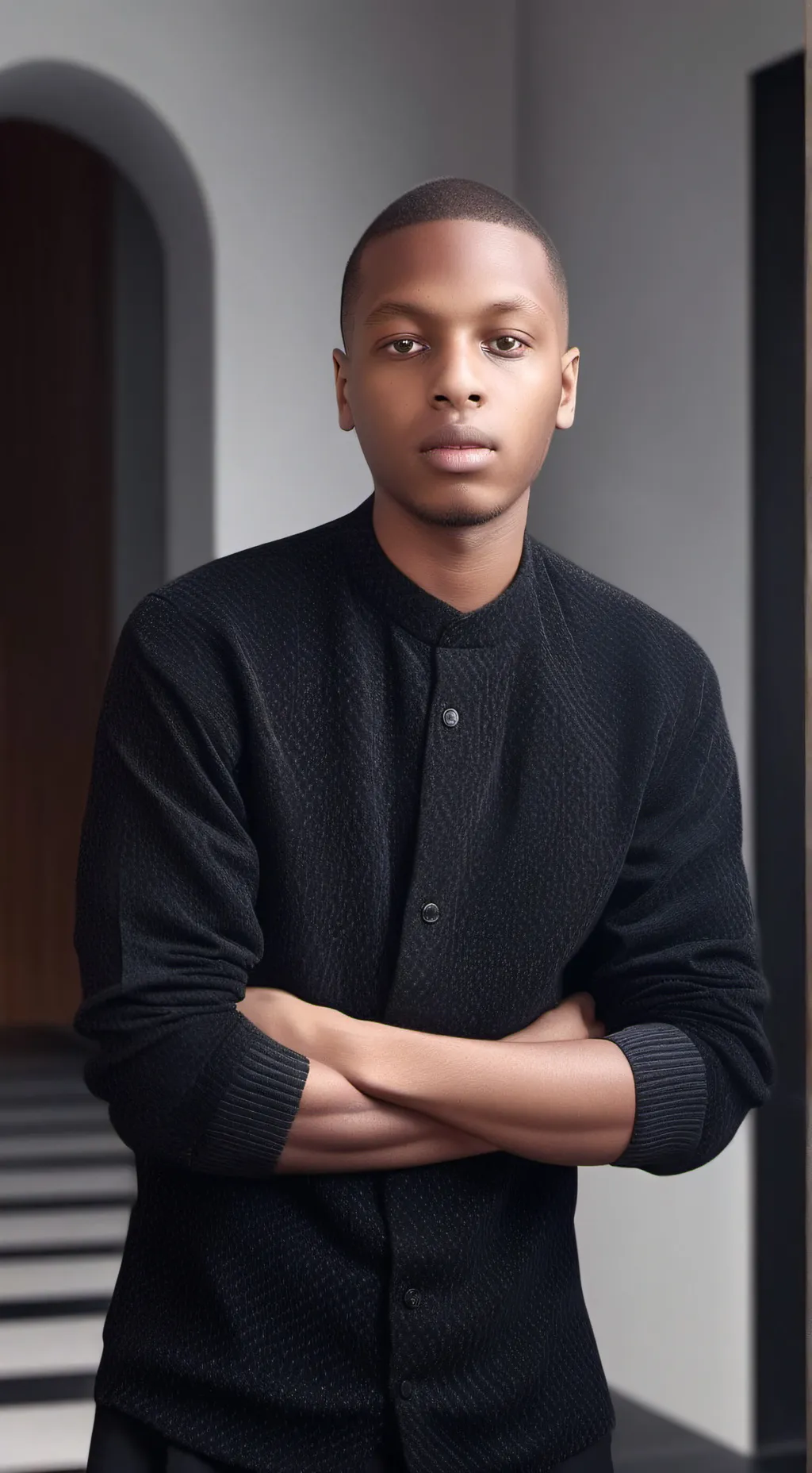 ai character: Michael  background