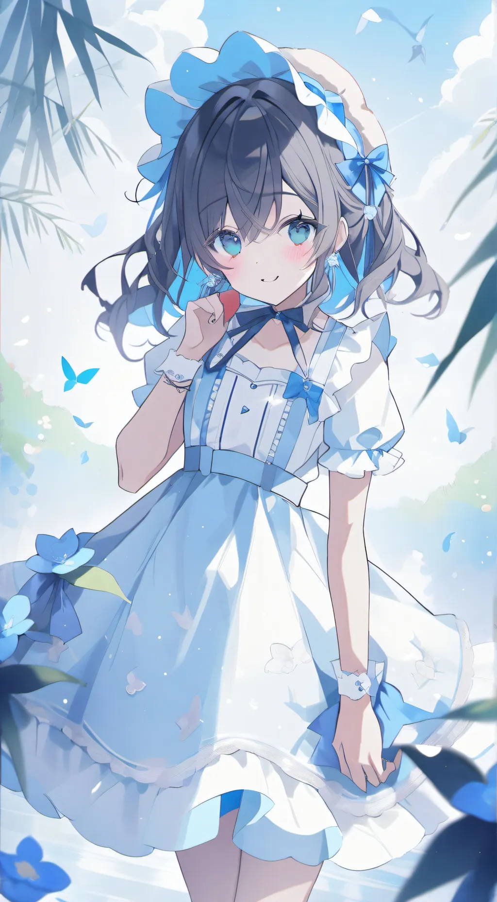 ai character: time until y live background