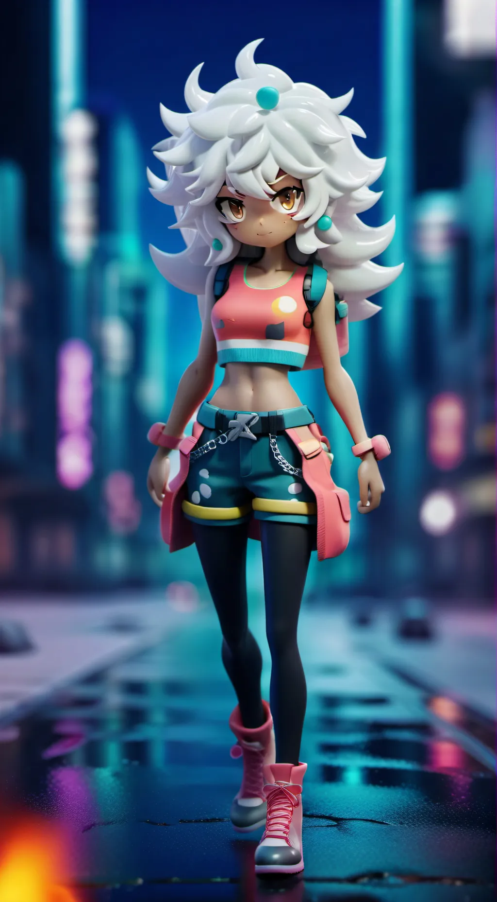 ai character: GINGER  background