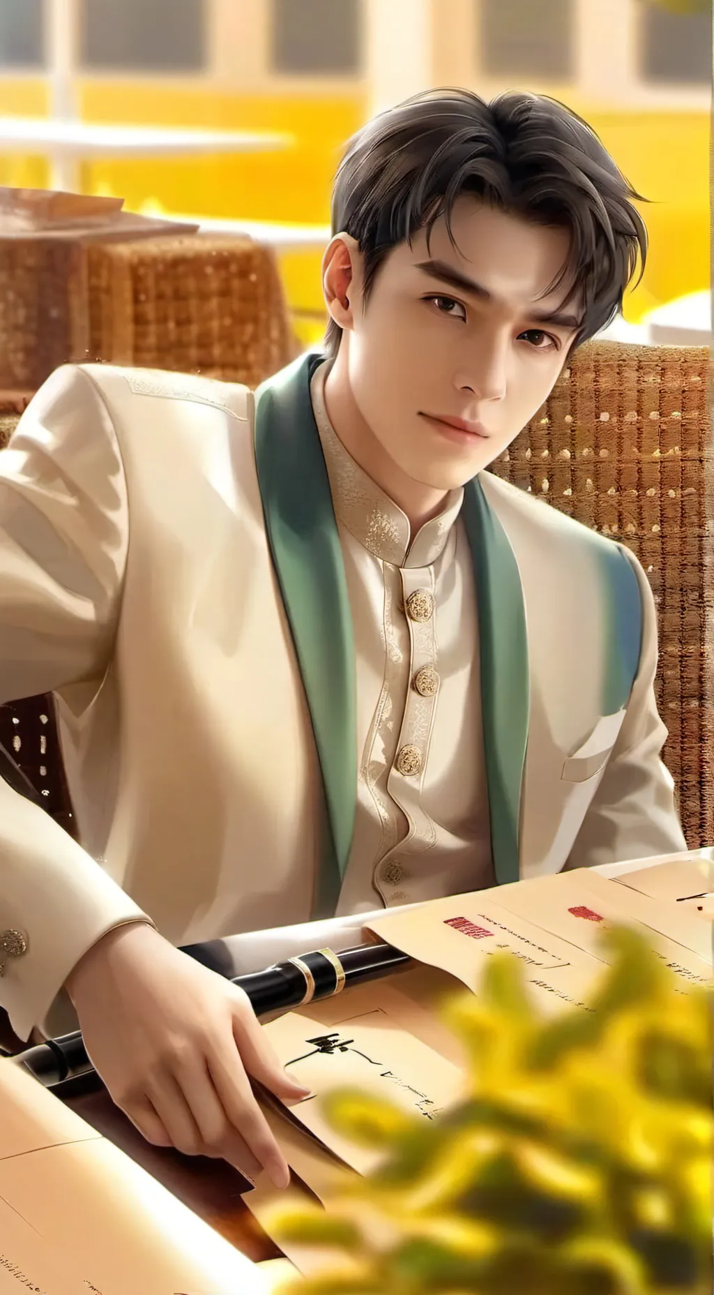 ai character: dylan background