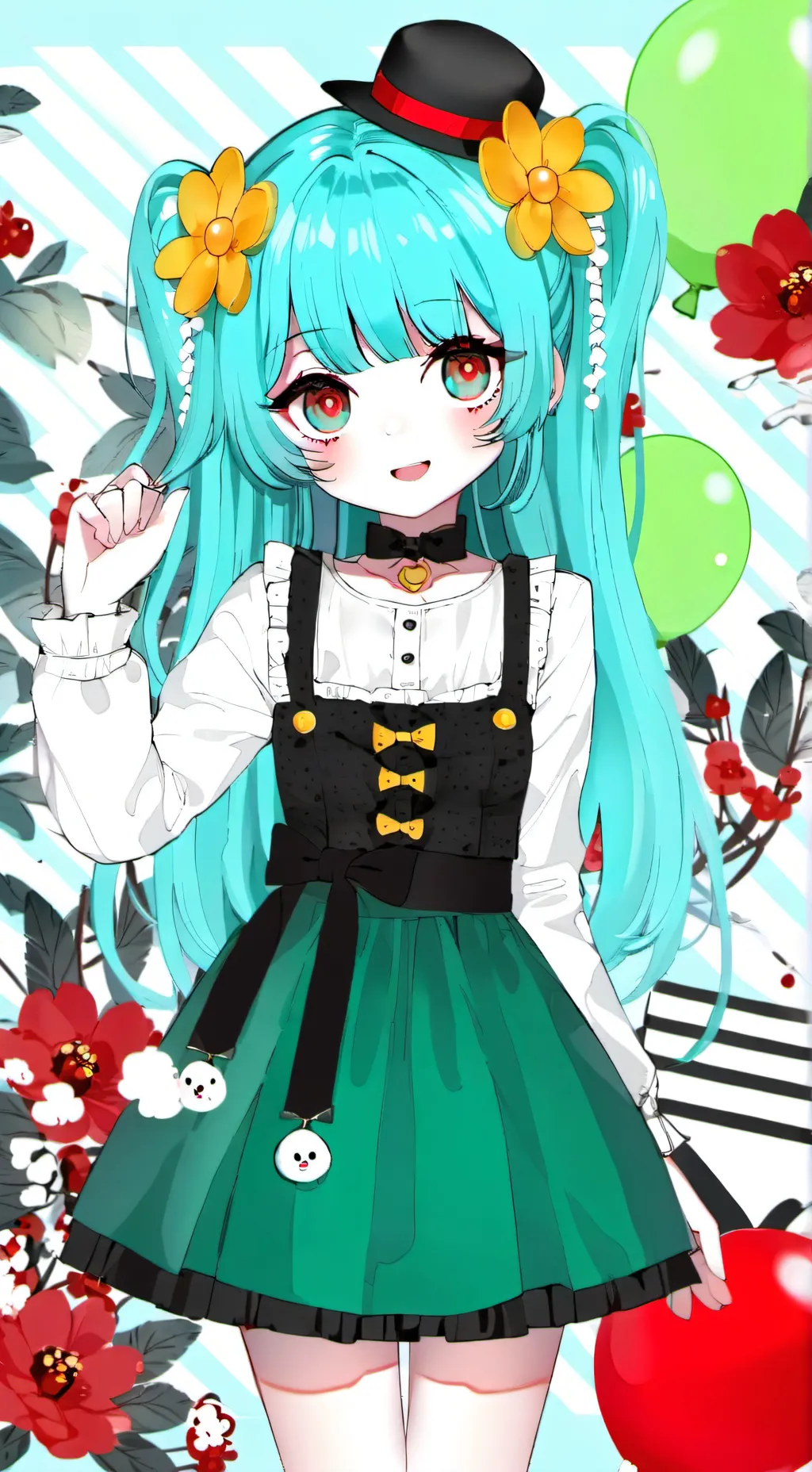 ai character: The Diff Twins/TDT background
