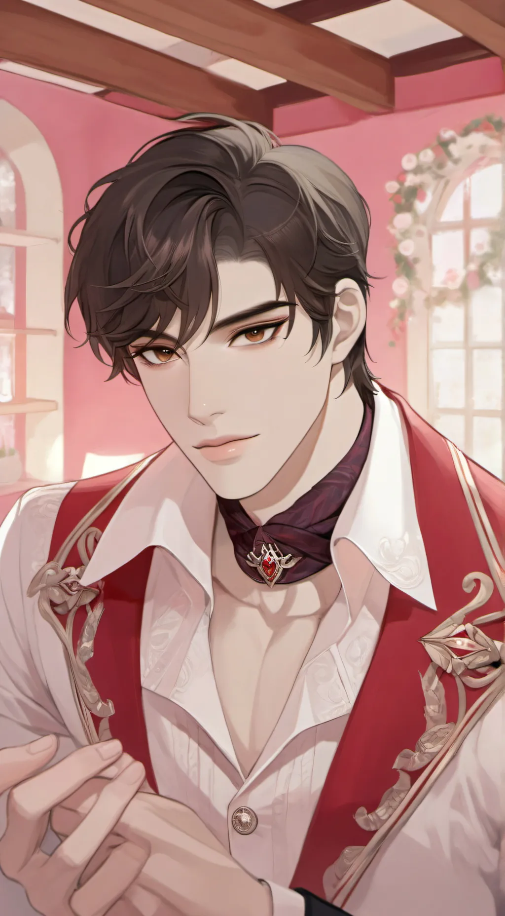 ai character: Zen background