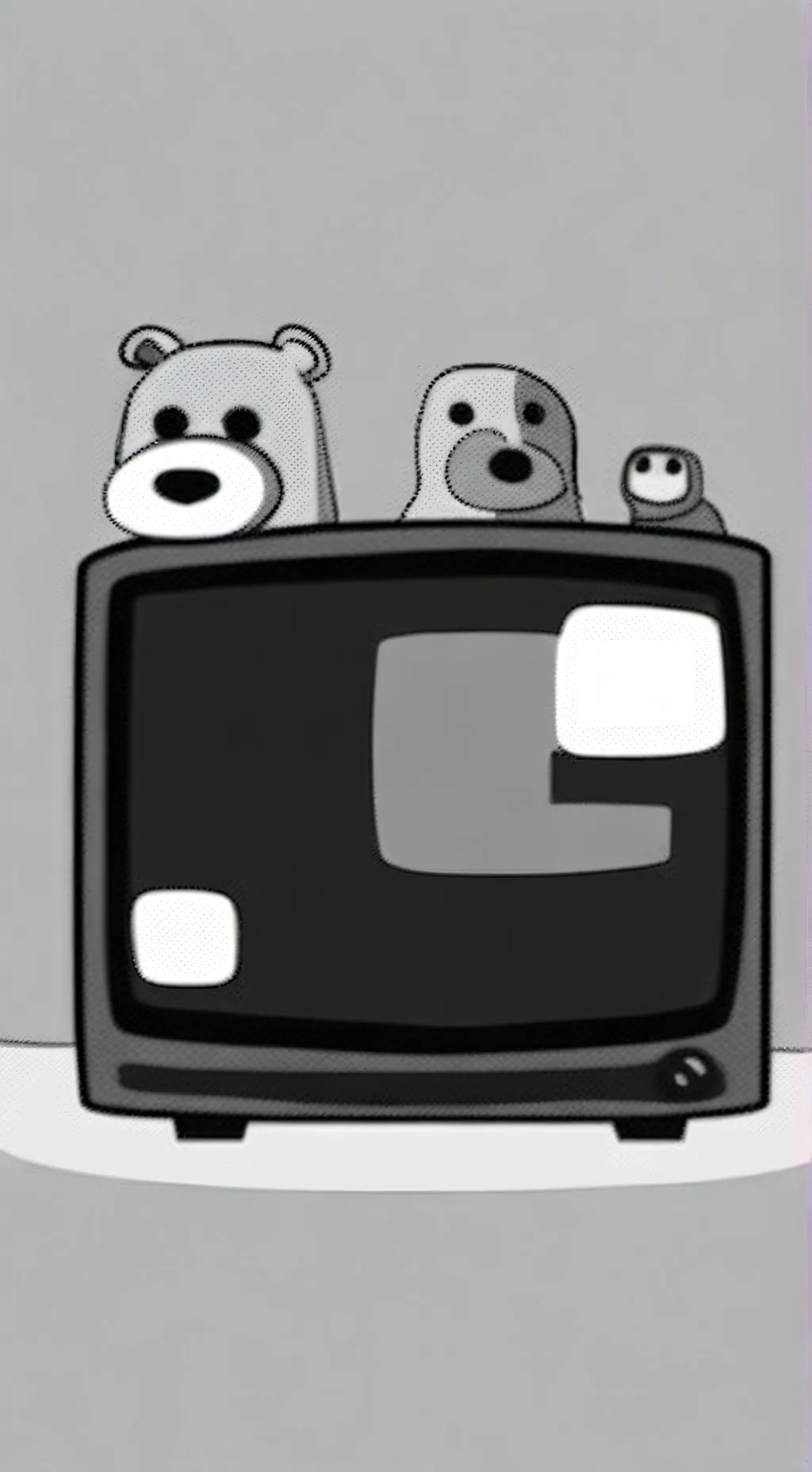 ai character: TV Man tierno background